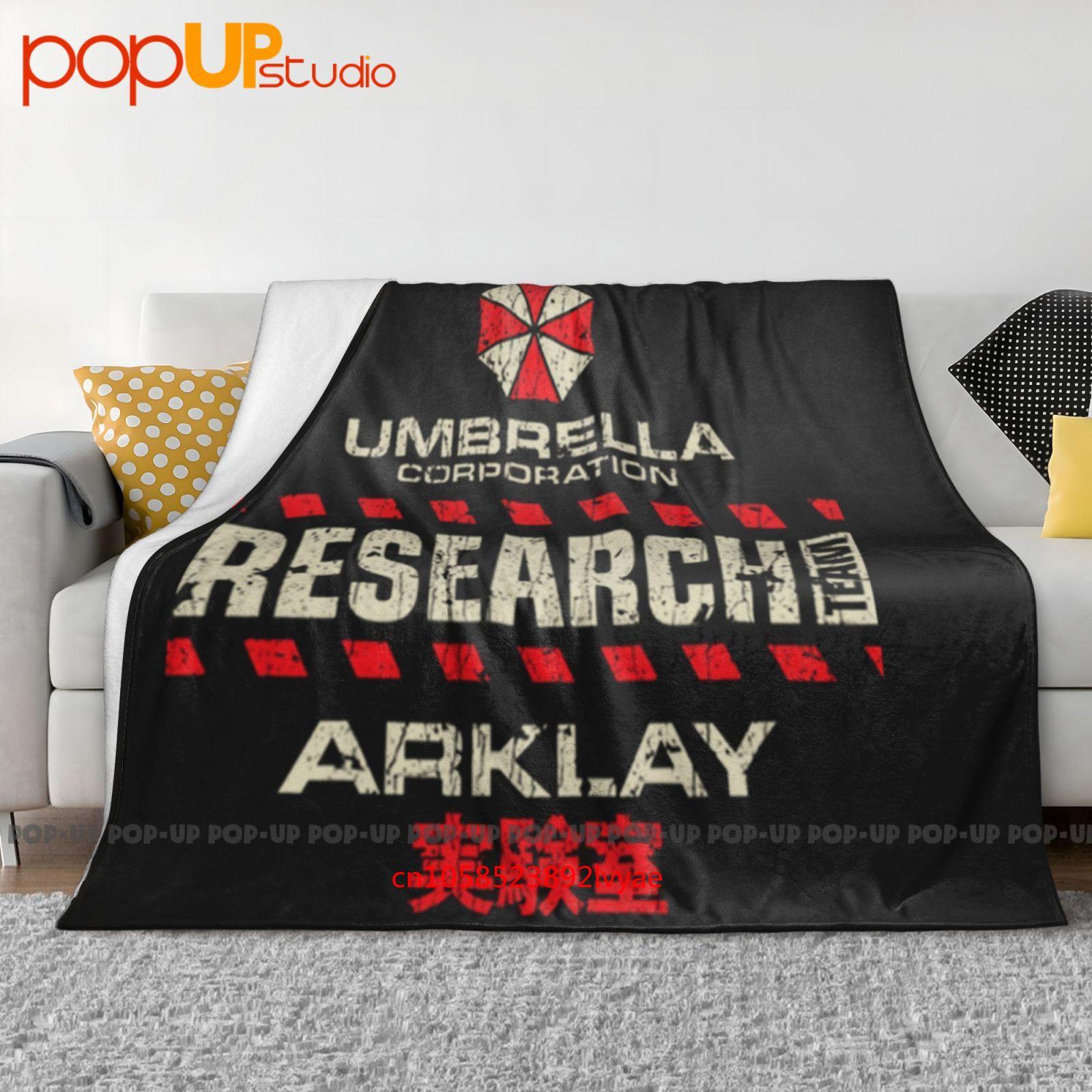 Arklay Lab Staff Resident Biohazard Evil Ultra-Soft Blanket Quilt Winter Sofa Cover Bed Covers Size: 75*100cm, Weight: 230 GSM