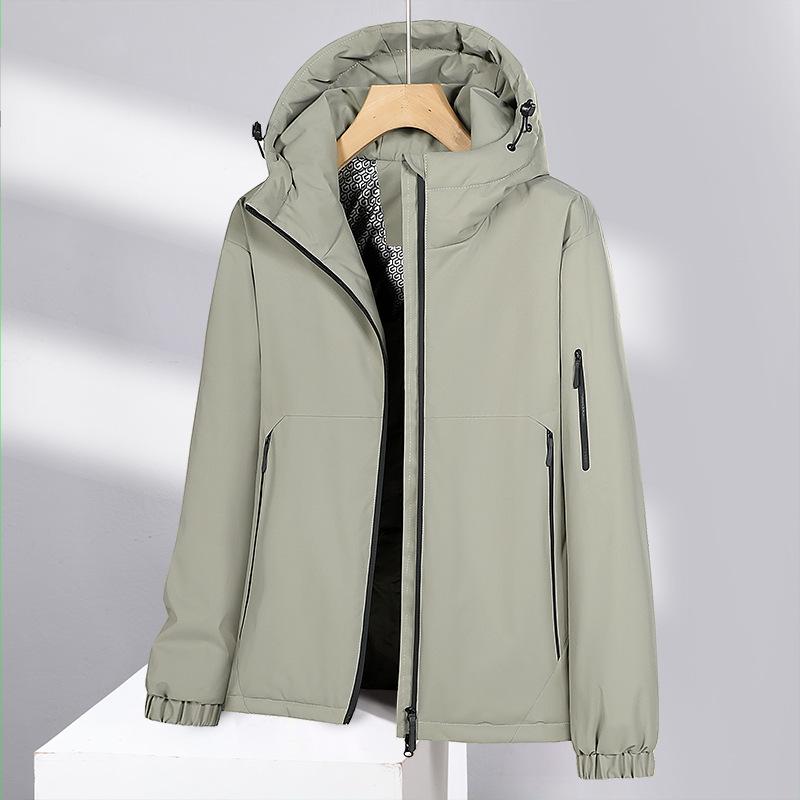 Men's Trendy Loose-Fit Graphene Hooded Winter Puffer Jacket