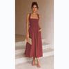 Damen Sommer Sexy Neckholder-Ausschnitt Neckholder-Kleid