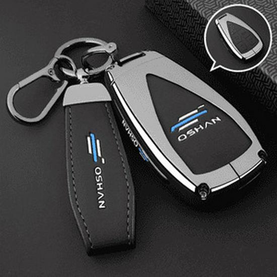 Changan Oshan 520/X5plus/X7plus/Z6 5-Button Leather Key Case - Men's Full Coverage