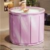 Foldable Bathtub Portable and Durable Adult Bathtub Long-lasting Temperature Control Lock Type Bath Tub Non Installed Bathtub