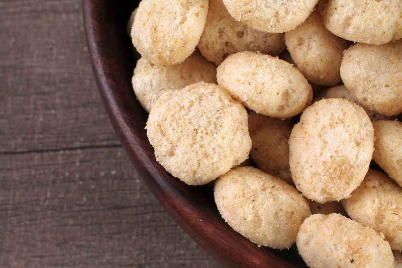 Neelam Foodland Jowar Puff Salt Free, Perfect Crispy Snack Food for Home, Movie, Picnic, Travel, 400 G