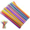 100 Colored Straws, Bendable, Disposable, Art Straws, Drinking Straws, Biodegradable and Eco-Friendly, Perfect for Parties and Outdoor Activities