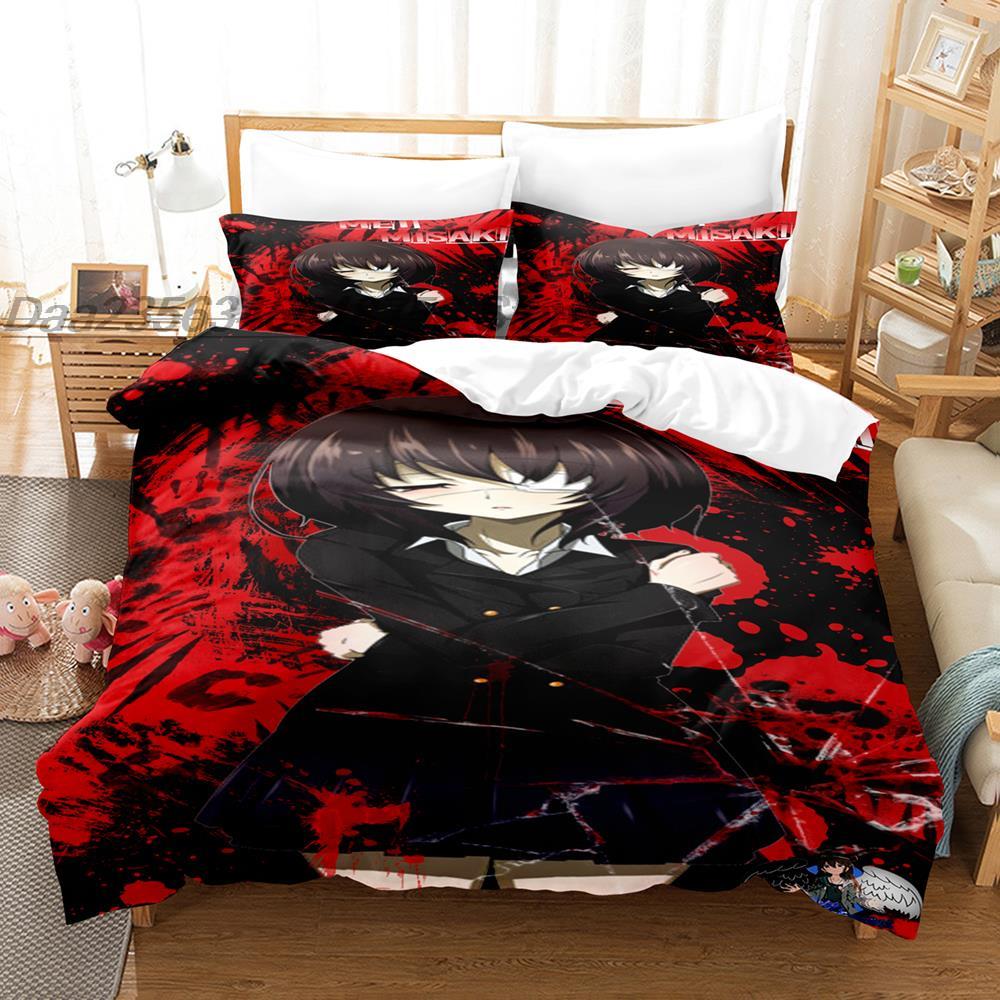 Another Bedding Set Single Twin Full Queen King Size Bed Set Aldult Kid Bedroom Duvetcover Sets 3D Print Anime Bed Sheet Set