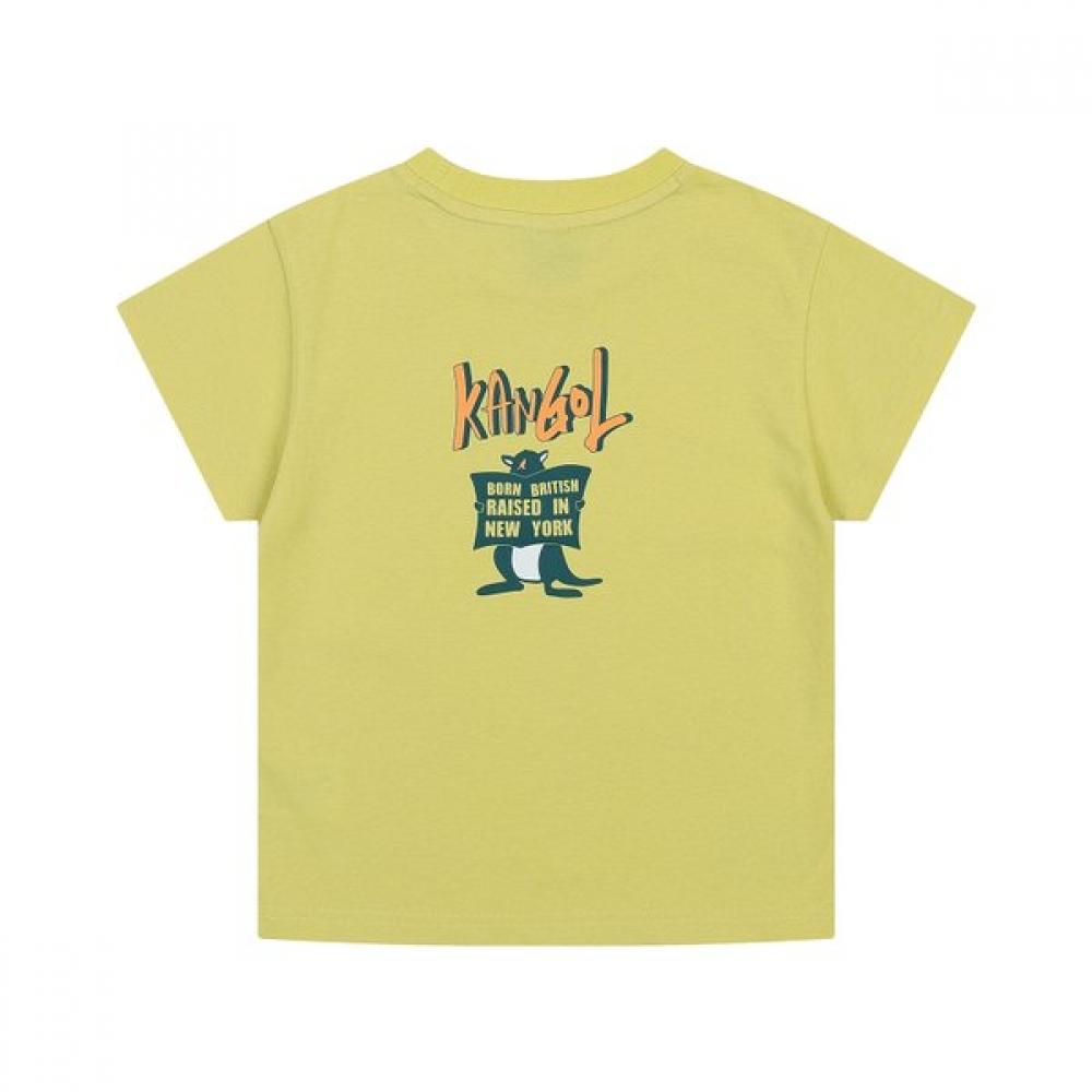 Kangol Kids Coolmax T shirT Yellow Rb 0202