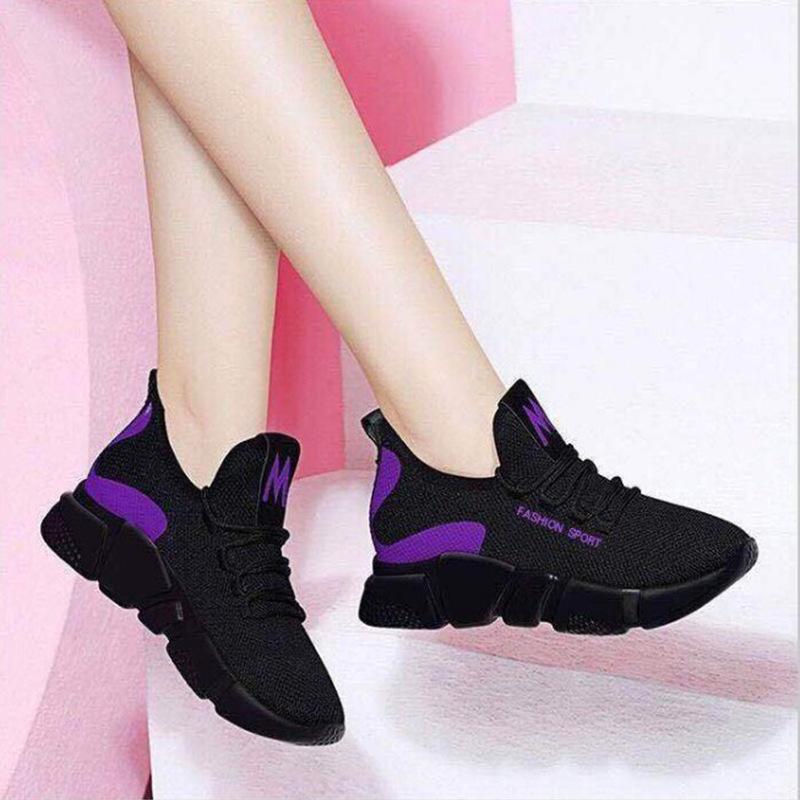 

Light Sneakers Women s Running Shoes Women Slip-On Shoes Female Sports Shoe Thick Bottom Platforms Zapatillas Mujer Deportiva 40