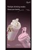 Goddess Ceramic 316 Insulated Coffee/Water Gift Cup with Straw