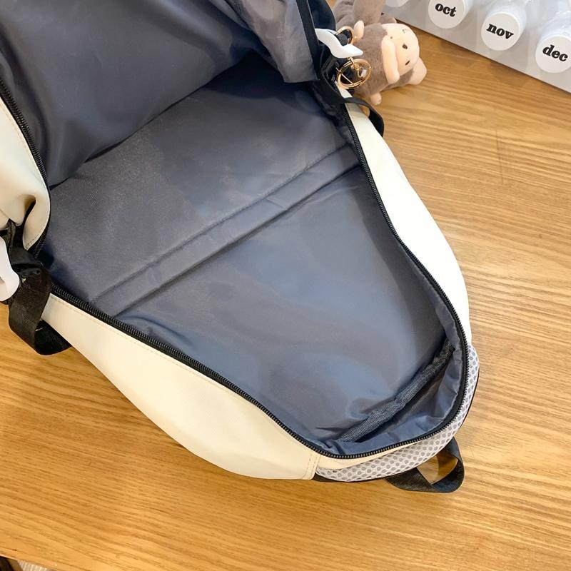 Школьный рюкзак для ученика средней школы Женский рюкзак большой вместимости зелёный — фото 7