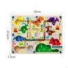 Color Matching Learning Counting Puzzles Board for 3 4 5 Years Old Girls Boys Dinosaur