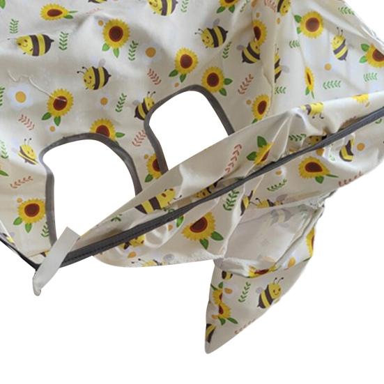 Kleinkinder Einkaufswagen-Polsterhülle Baby Hochbeinige Esszimmerstuhl Sitzbezug Protektoren für Kleinkinder Kinder Sitzbezug Tragbare Schutzpolster Abdeckung Hoch