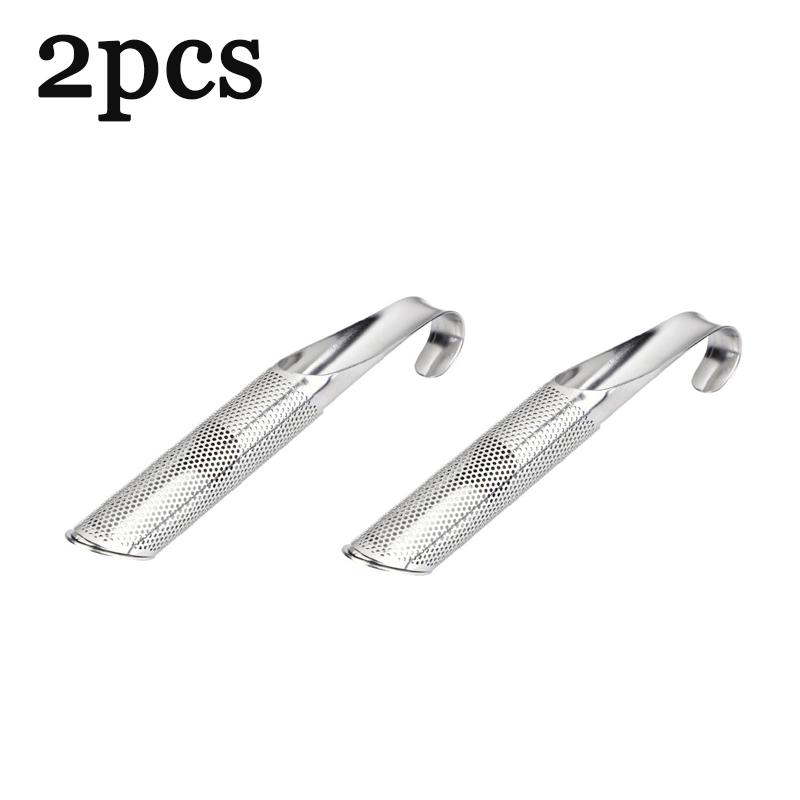 

1/2Pcs Tea Infuser Strainer Stainless Steel Pipe Tea Strainer For Loose Tea Coffee Spice Filter Tea Steeper Kitchen Accessories