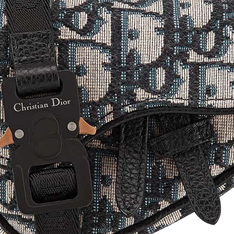 Dior Saddle Nano Oblique Print Shoulder Bag Men Shoulder Bag 2ADCA441YKY-H27E