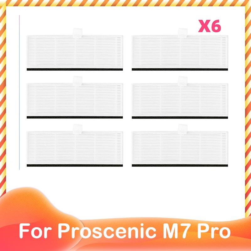 Roller Brush Hepa Filter Mop Cloth Dust Bag Replacement Kit for Proscenic M7 Pro Uoni V980 Plus Vacuum Cleaner Spare Parts