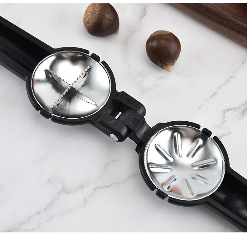 2v1 Skořápka ořechů Kaštanová spona Kleště na ořechy Home Kovová skořápka kaštanů Otvírák na ořechy Nůž na louskání Nářadí do kuchyně Kuchyňské doplňky