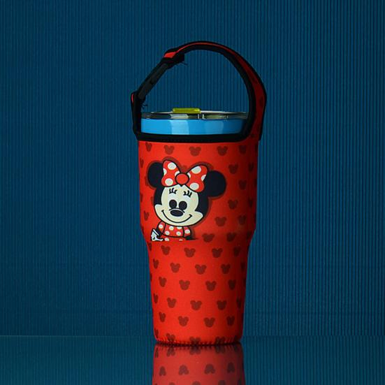 Mickey Bär Fisch Getränkebecher Tassenabdeckung für Yeti Rambler Glasbeutel Halter Hülle