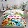 Travel Around World Mouk Duvet Cover Set King Queen Double Twin Single Bed Linen Set