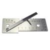 Welding Gauge Inspection Metric Stainless Steel 45 Degree Measuring Tools Welding Height 0-5mm Multipurpose Measurer