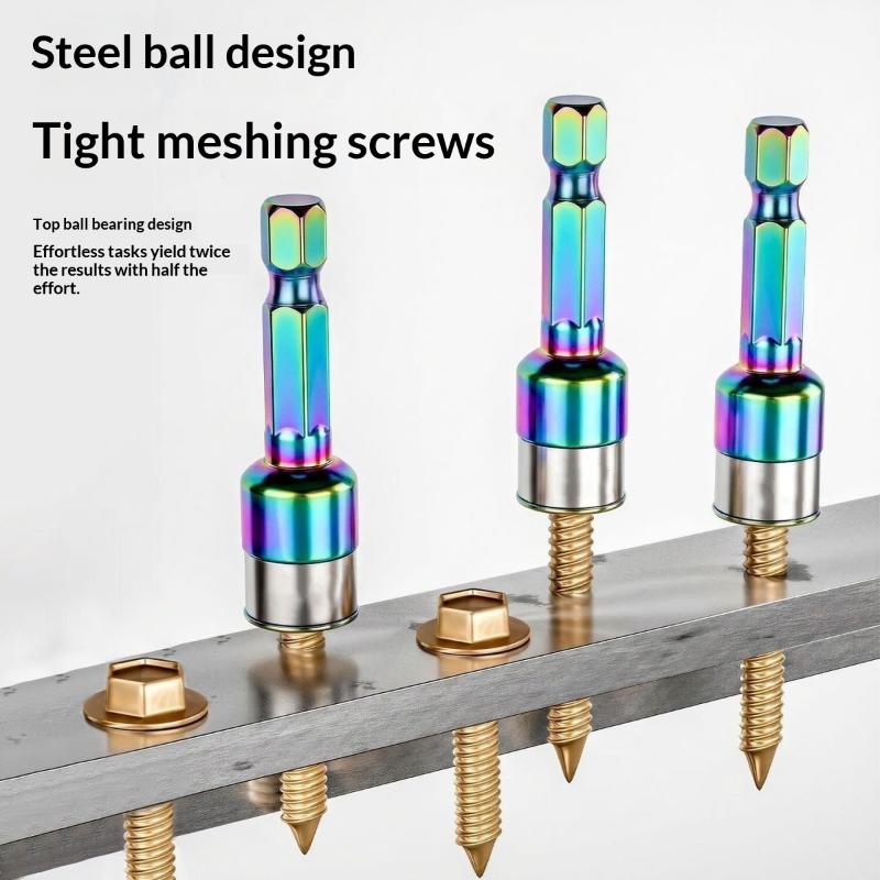 8Mm Non-Magnetic Impact Socket High Torque Cr-V Steel Socket Bits Hex Shank Nut Screwdriver Driver Impact Drivers Socket Adapter