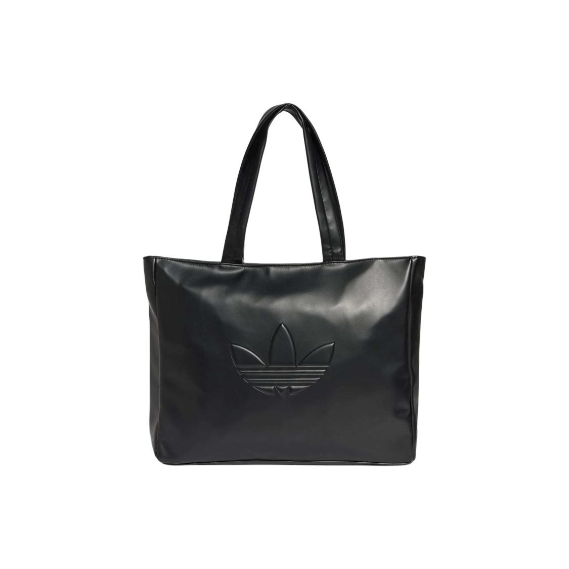 Adidas Originals Polyurethane Shopper Bag Outline Trefoil One Size