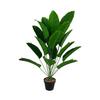 Faux Plantain Plant Artificial Banana Leaf Tree Realistic Fake Greenery
