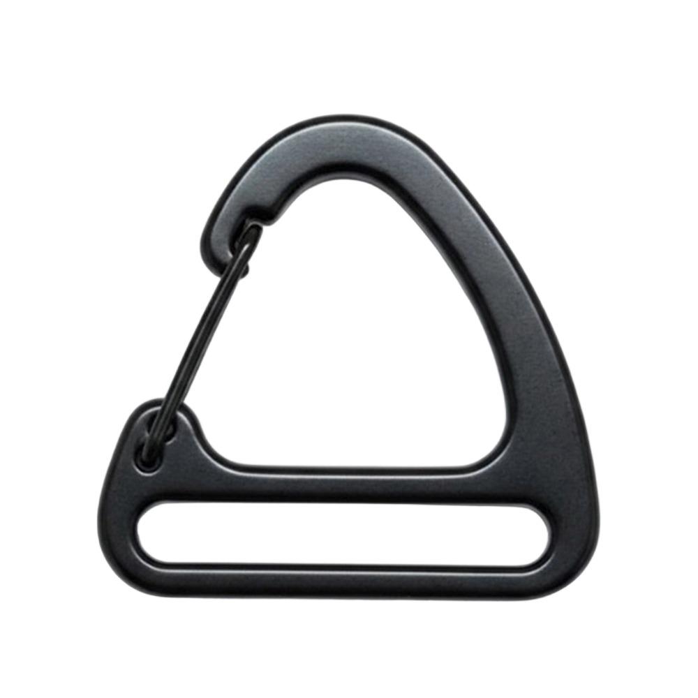 Alloy Triangle Carabiner 32mm Keychain Belt Buckles Spring Quickdraws Clip  Outdoor Tool