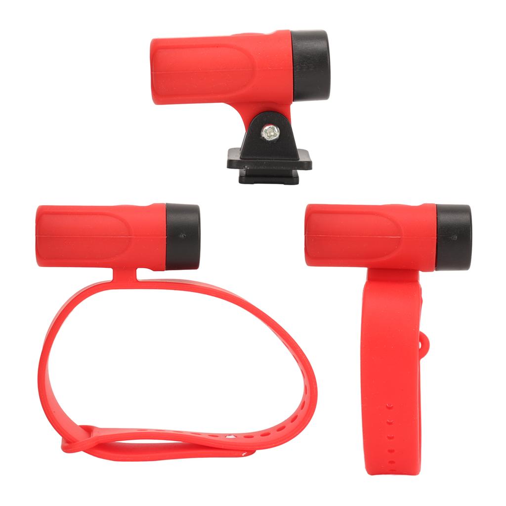3Pcs USB Rechargeable Wrist Band Torch Wrist Ankle Light Flashlight  Helmet Light Torch Outdoor 
