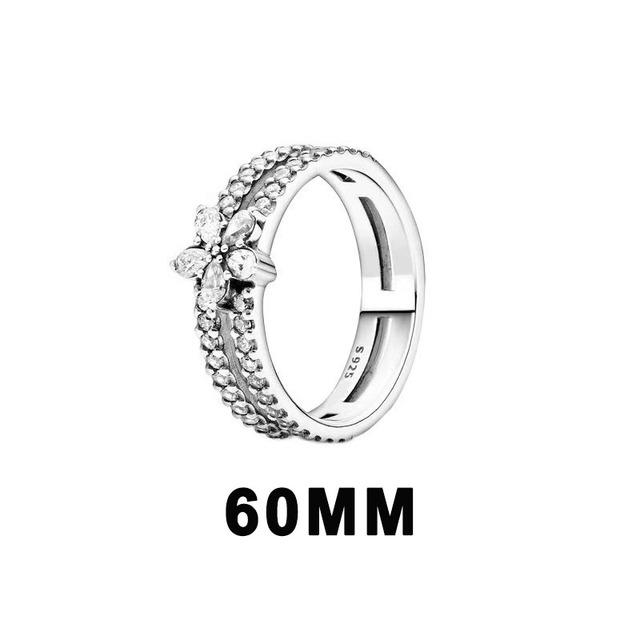 Selling 925 Sterling Silver Shiny Snowflake Collarbone Chain Set Exquisite Charm Women 'S Jewelry Diy Gift For Girlfriend