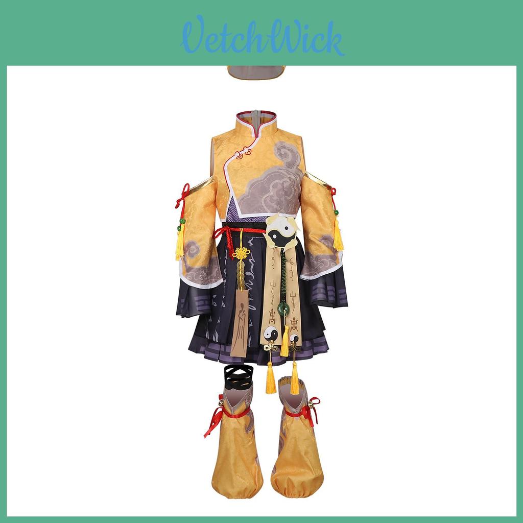 Supernatural Action Team Lily Cosplay Costume Set For Kids With Polyester Fabric For Anime Conventions