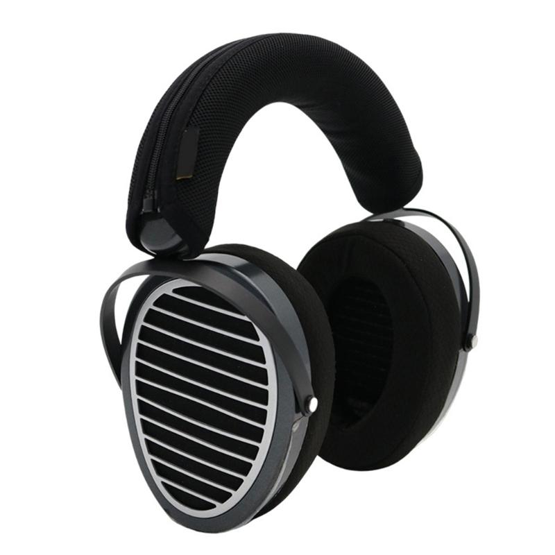 Headband Cover for Edition XS Headphone Headband Breathable Mesh Cloth Zippers Head Beam Cover Replacement Part
