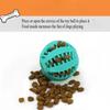 1PCS Pet Dog Dog Toy Educational Leak Food Ball Bite-resistant Golden Retriever Teddy Rubber Ball Puppy Molar Elastic Watermelon Ball