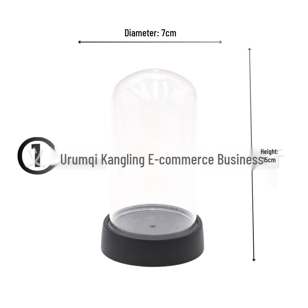 Ultra-light Acrylic Dust Cover for DIY Clay & Preserved Flower Displays