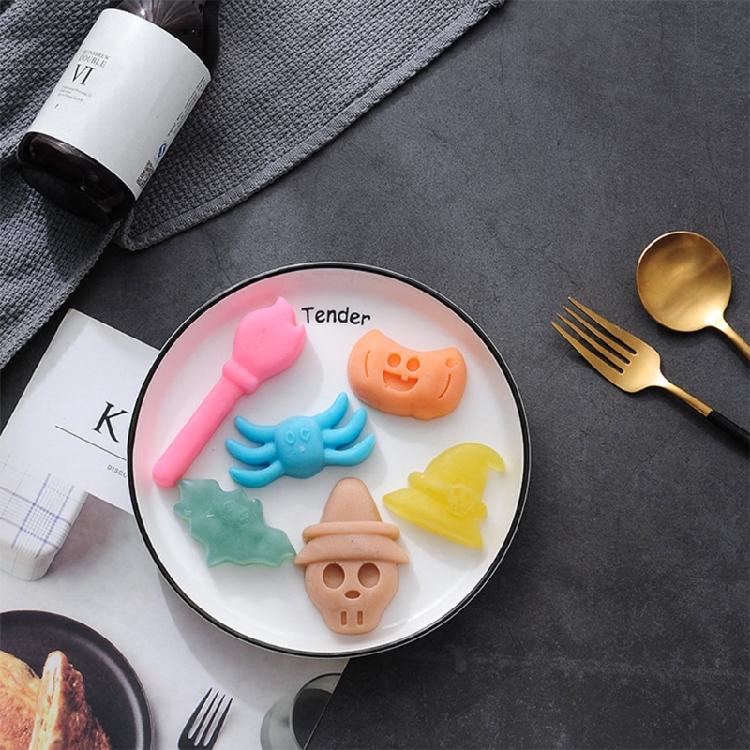6 Cavities DIY Cookie Soap Candy Gummy Chocolate Mold Baking Mold Ice Cream Tray