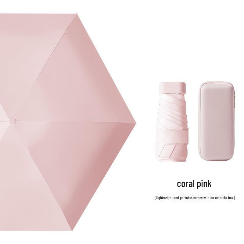40% Off Compact Capsule Umbrella – Sunshade & UV Protection, Rain or Shine