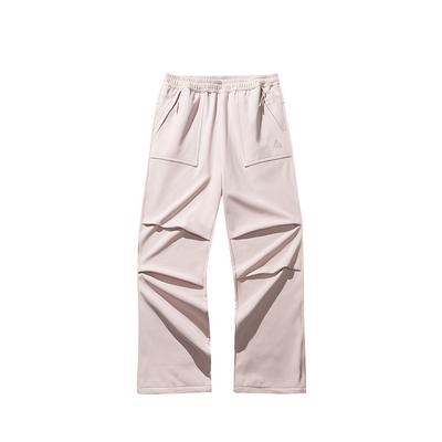 Earth Shell 2.0 Outdoor Series Solid High-Waisted Comfortable Breathable Versatile Straight-Leg Sports Pants Women Pants Light-Pink 962516503-4