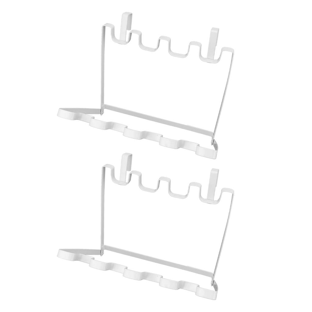 2 Stück Hängender Müllbeutelhalter Eisen Faltbar Unter Spüle Müllbeutelständer für Küchenschrankrahmen