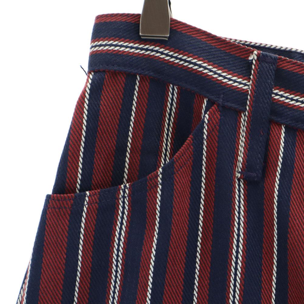 Wrangler 70s Vintage Made in USA Striped Pattern Flare pants 14 Boot cut Men's Used