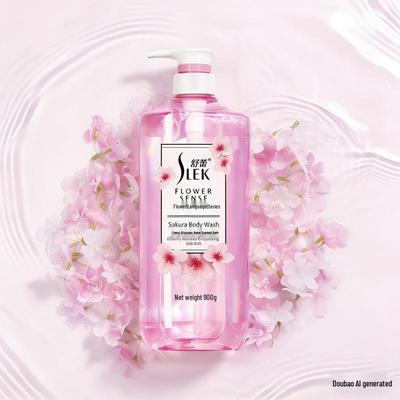 SLEK Cherry Blossom Romantic Scent Shower Gel