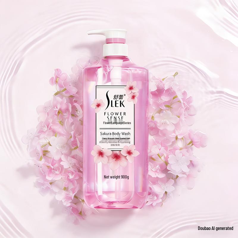SLEK Cherry Blossom Romantic Scent Shower Gel