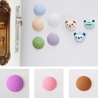 Silicone Anti-crash Pad Self Adhesive Door Stopper Door Handle Bumper Wall Protector Doorstop