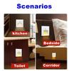 Led Stair Light PIR Motion Detector Sensor Infrared Human Induction Lamp Ressed Steps Ladder Staircase Bedroom Night Light