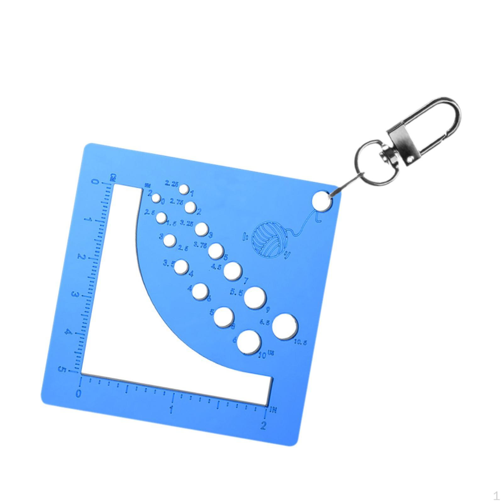 

Линейка для измерения спиц, измерительный инструмент для свитера при вязании крючком