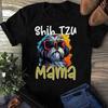 Funny Shih Tzu T-Shirt: Dog Lover Gift, Soft Cotton Tee