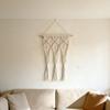 Nordic Style Handwoven Tapestry Boho Woven Tapestry Living Room Bedroom Decor Woven Basket