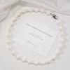 High Quality Natural Freshwater Pearl Necklace Clavicle Chain