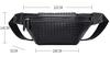 braided waist crossbody shoulder leather body waterproof motorcycle waist motorcycle waist motorcycle waist shoulder American faux leather leather