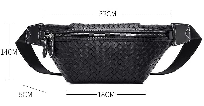 braided waist crossbody shoulder leather body waterproof motorcycle waist motorcycle waist motorcycle waist shoulder American faux leather leather