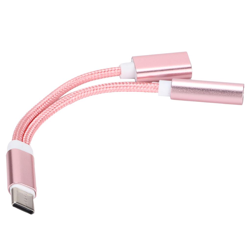 Phone   Adapter Type C To 3.5mm   Earphone Adapter 2 In 1 Converter for XiaomiCelsiusHuawei