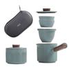 Taozhi Portable Ceramic Travel Tea Set