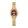 ORSGA Women's Oval Diamond-set Fashion Watch with Prismatic Mirror and Quartz Movement