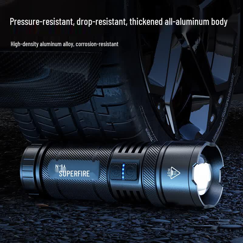 SupFire Y5-N Zoomable Super Bright LED Flashlight